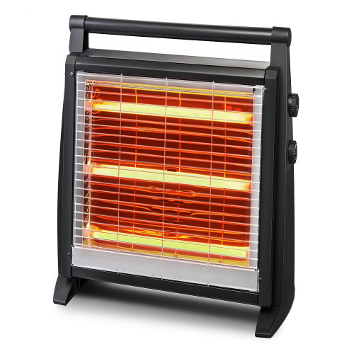 Кварцова печка KUMTEL LX-2830M 3 тръби, овлажнител, 1800W
